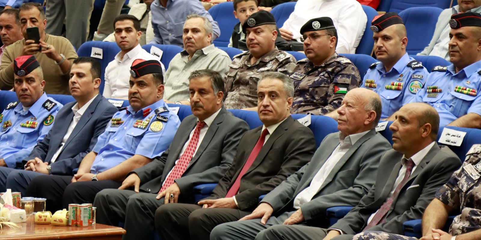  الاحتفال بيوم المرور العالمي واسبوع المرور العربي في جامعة الحسين بن طلال.